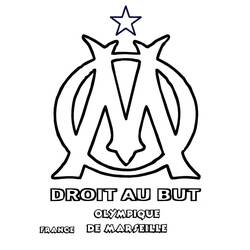 Dessin à colorier: Logo de Foot (Sports) #190154 - Coloriages à Imprimer Gratuits