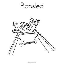 Dessin à colorier: Luge (Sports) #142553 - Coloriages à Imprimer Gratuits