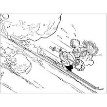 Dessin à colorier: Luge (Sports) #142572 - Coloriages à Imprimer Gratuits