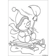 Dessin à colorier: Luge (Sports) #142596 - Coloriages à Imprimer Gratuits