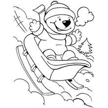 Dessin à colorier: Luge (Sports) #142608 - Coloriages à Imprimer Gratuits