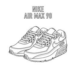 Coloriage Nike (Sports) #214889 à imprimer et colorier