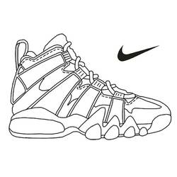Coloriage Nike (Sports) #214896 à imprimer et colorier