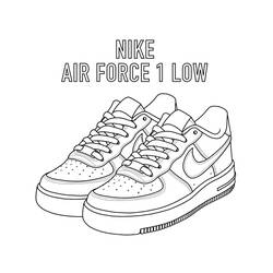 Coloriage Nike (Sports) #214903 à imprimer et colorier