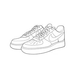 Coloriage Nike (Sports) #214904 à imprimer et colorier