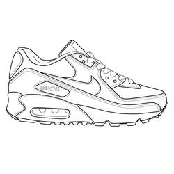 Coloriage Nike (Sports) #214907 à imprimer et colorier