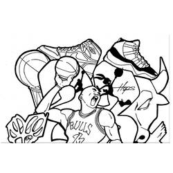 Coloriage Nike (Sports) #214910 à imprimer et colorier