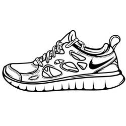 Coloriage Nike (Sports) #214915 à imprimer et colorier