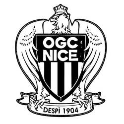 Dessins à colorier: OGC Nice - Coloriages à Imprimer Gratuits