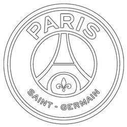 Dessin à colorier: Paris Saint-Germain (PSG) (Sports) #191365 - Coloriages à Imprimer Gratuits