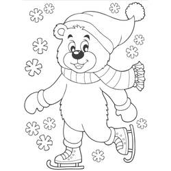 Dessin à colorier: Patinage (Sports) #207291 - Coloriages à Imprimer Gratuits