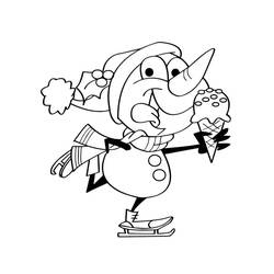 Dessin à colorier: Patinage (Sports) #207300 - Coloriages à Imprimer Gratuits