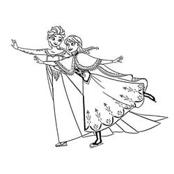 Dessin à colorier: Patinage (Sports) #207307 - Coloriages à Imprimer Gratuits