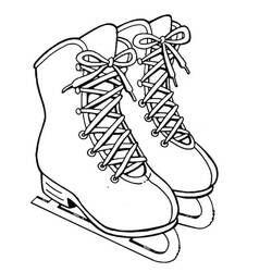 Dessin à colorier: Patinage (Sports) #207325 - Coloriages à Imprimer Gratuits