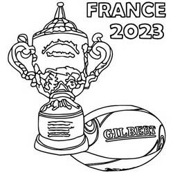 Dessin à colorier: Rugby (Sports) #211313 - Coloriages à Imprimer Gratuits