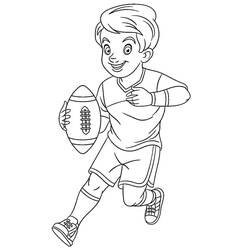 Dessin à colorier: Rugby (Sports) #211315 - Coloriages à Imprimer Gratuits