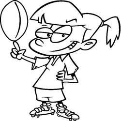 Dessin à colorier: Rugby (Sports) #211319 - Coloriages à Imprimer Gratuits