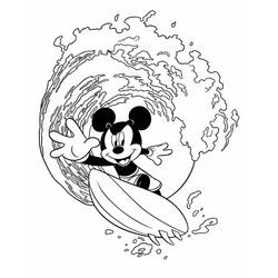 Dessin à colorier: Surf (Sports) #214208 - Coloriages à Imprimer Gratuits