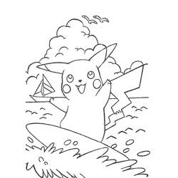 Dessin à colorier: Surf (Sports) #214211 - Coloriages à Imprimer Gratuits