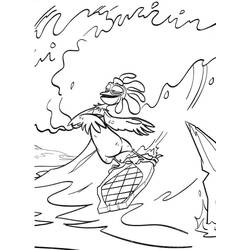 Dessin à colorier: Surf (Sports) #214212 - Coloriages à Imprimer Gratuits