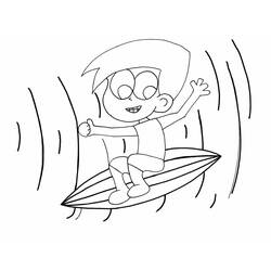 Dessin à colorier: Surf (Sports) #214217 - Coloriages à Imprimer Gratuits