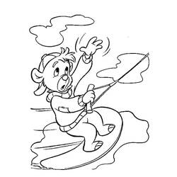 Dessin à colorier: Surf (Sports) #214220 - Coloriages à Imprimer Gratuits