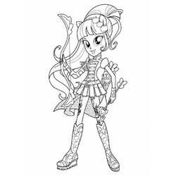 Dessin à colorier: Tir à l’arc (Sports) #173821 - Coloriages à Imprimer Gratuits