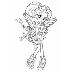 Dessin à colorier: Tir à l’arc (Sports) #173823 - Coloriages à Imprimer Gratuits