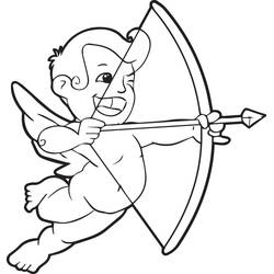 Dessin à colorier: Tir à l’arc (Sports) #173850 - Coloriages à Imprimer Gratuits