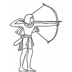 Dessin à colorier: Tir à l’arc (Sports) #173852 - Coloriages à Imprimer Gratuits