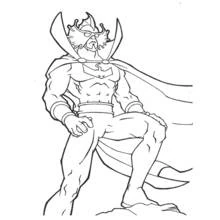 Dessin à colorier: Aquaman (Super-héros et Super-vilains) #84989 - Coloriages à Imprimer Gratuits