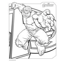 Dessin à colorier: Avengers (Super-héros et Super-vilains) #74013 - Coloriages à Imprimer Gratuits