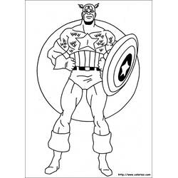 Dessin à colorier: Avengers (Super-héros et Super-vilains) #74116 - Coloriages à Imprimer Gratuits