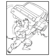 Dessin à colorier: Avengers (Super-héros et Super-vilains) #74143 - Coloriages à Imprimer Gratuits