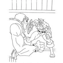 Dessin à colorier: Avengers (Super-héros et Super-vilains) #74204 - Coloriages à Imprimer Gratuits