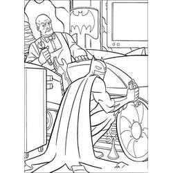 Coloriage Batman (Super-héros et Super-vilains) #179951 à imprimer et colorier