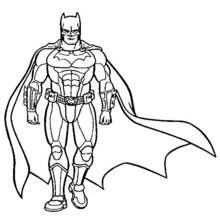 Dessin à colorier: Batman (Super-héros et Super-vilains) #76843 - Coloriages à Imprimer Gratuits