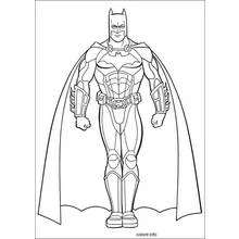 Dessin à colorier: Batman (Super-héros et Super-vilains) #77156 - Coloriages à Imprimer Gratuits