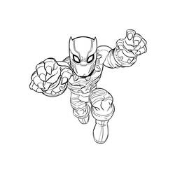 Dessin à colorier: Black Panther (Super-héros et Super-vilains) #176314 - Coloriages à Imprimer Gratuits
