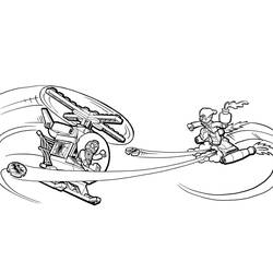 Dessin à colorier: Bouffon Vert (Super-héros et Super-vilains) #214055 - Coloriages à Imprimer Gratuits