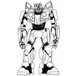 Dessin à colorier: Bumblebee (Super-héros et Super-vilains) #185127 - Coloriages à Imprimer Gratuits