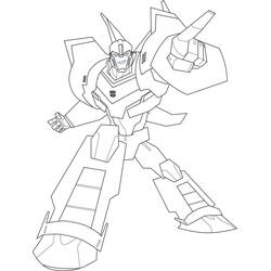 Dessin à colorier: Bumblebee (Super-héros et Super-vilains) #185128 - Coloriages à Imprimer Gratuits