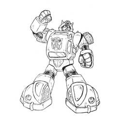 Dessin à colorier: Bumblebee (Super-héros et Super-vilains) #185139 - Coloriages à Imprimer Gratuits