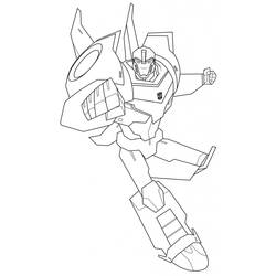 Dessin à colorier: Bumblebee (Super-héros et Super-vilains) #185144 - Coloriages à Imprimer Gratuits
