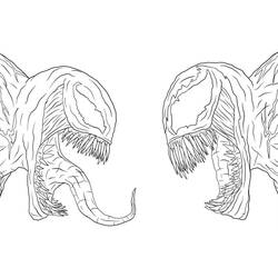 Dessin à colorier: Carnage (Super-héros et Super-vilains) #209391 - Coloriages à Imprimer Gratuits