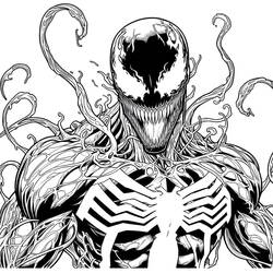 Dessin à colorier: Carnage (Super-héros et Super-vilains) #209394 - Coloriages à Imprimer Gratuits