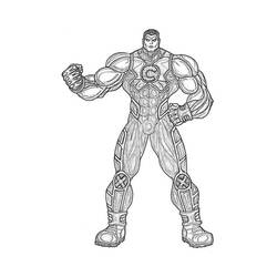 Dessin à colorier: Colossus (Super-héros et Super-vilains) #82923 - Coloriages à Imprimer Gratuits