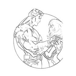 Dessin à colorier: Colossus (Super-héros et Super-vilains) #82928 - Coloriages à Imprimer Gratuits