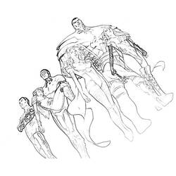Dessin à colorier: Colossus (Super-héros et Super-vilains) #82938 - Coloriages à Imprimer Gratuits