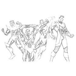 Dessin à colorier: Colossus (Super-héros et Super-vilains) #82939 - Coloriages à Imprimer Gratuits